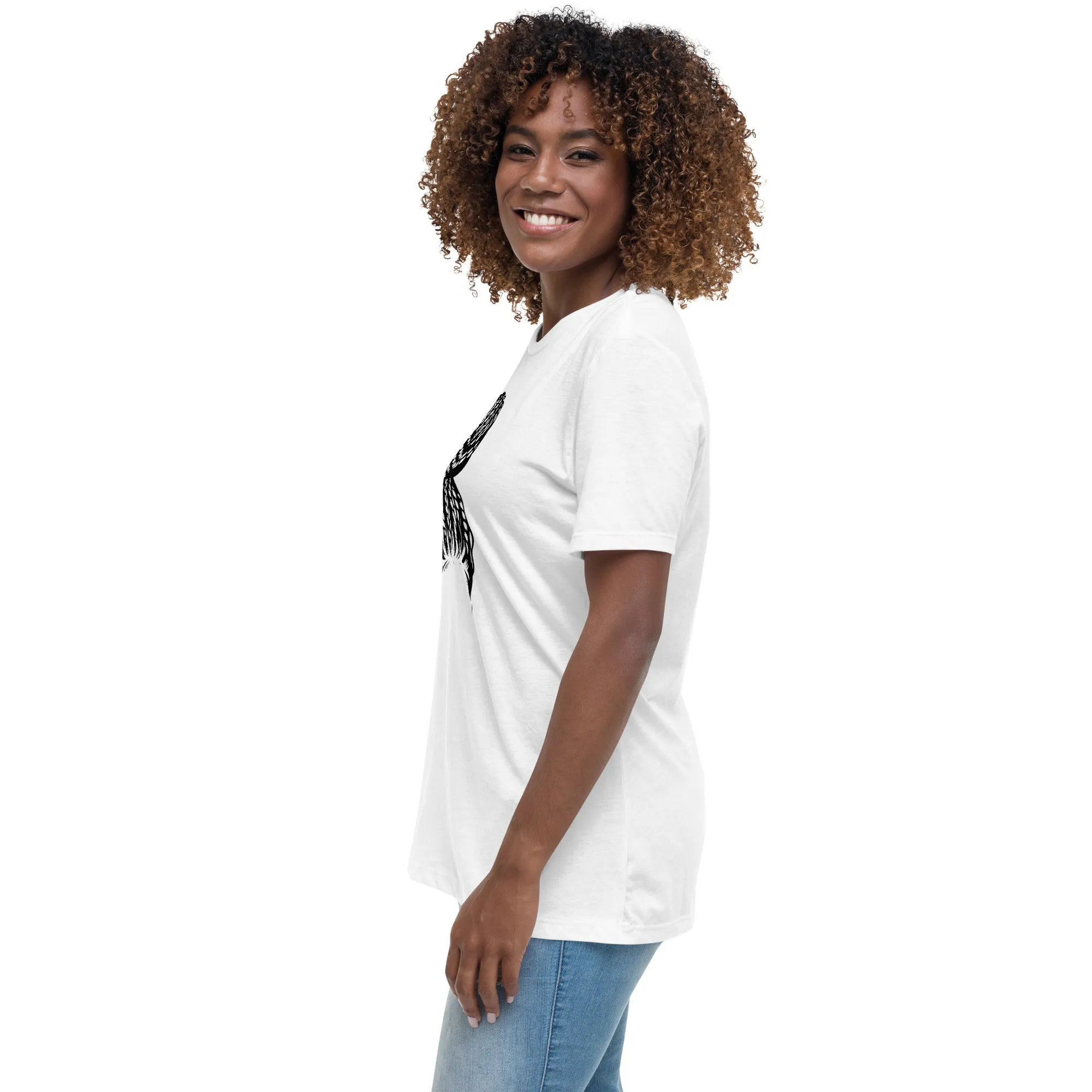 Braided Bun Women's Short Sleeve T-Shirt