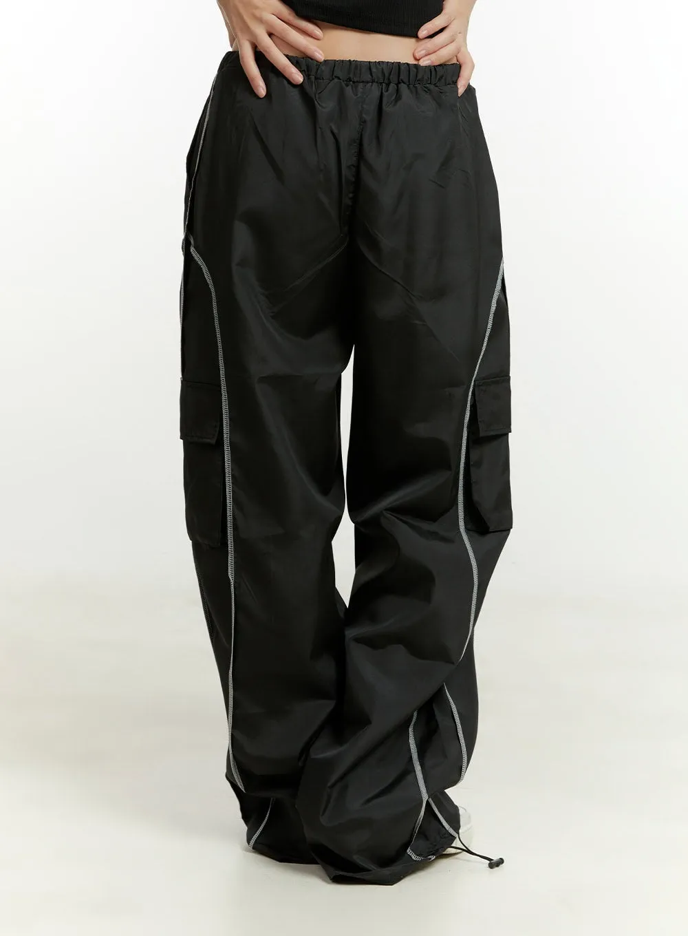 Cargo String Nylon Pants CL401