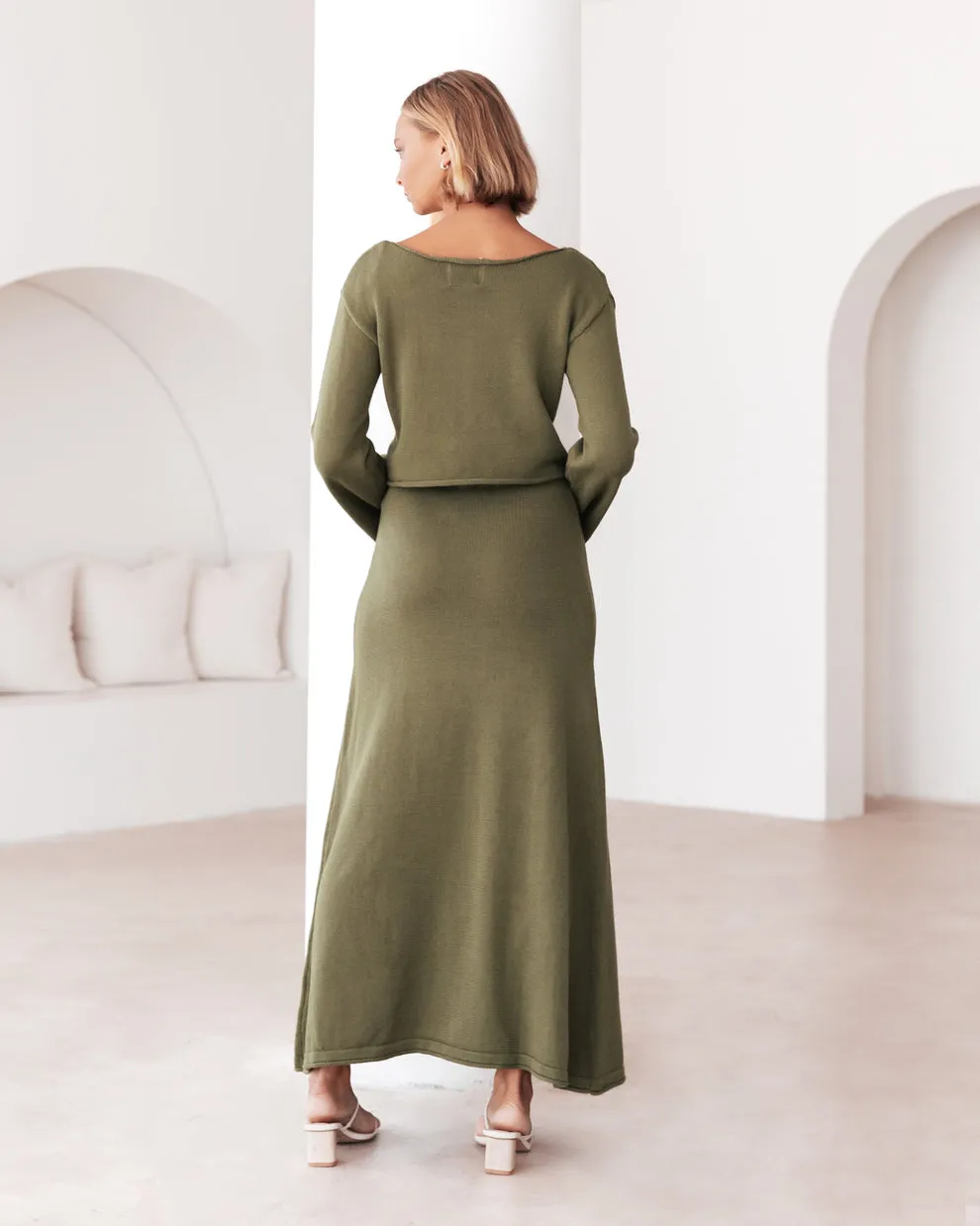 Cora Knit Maxi Skirt