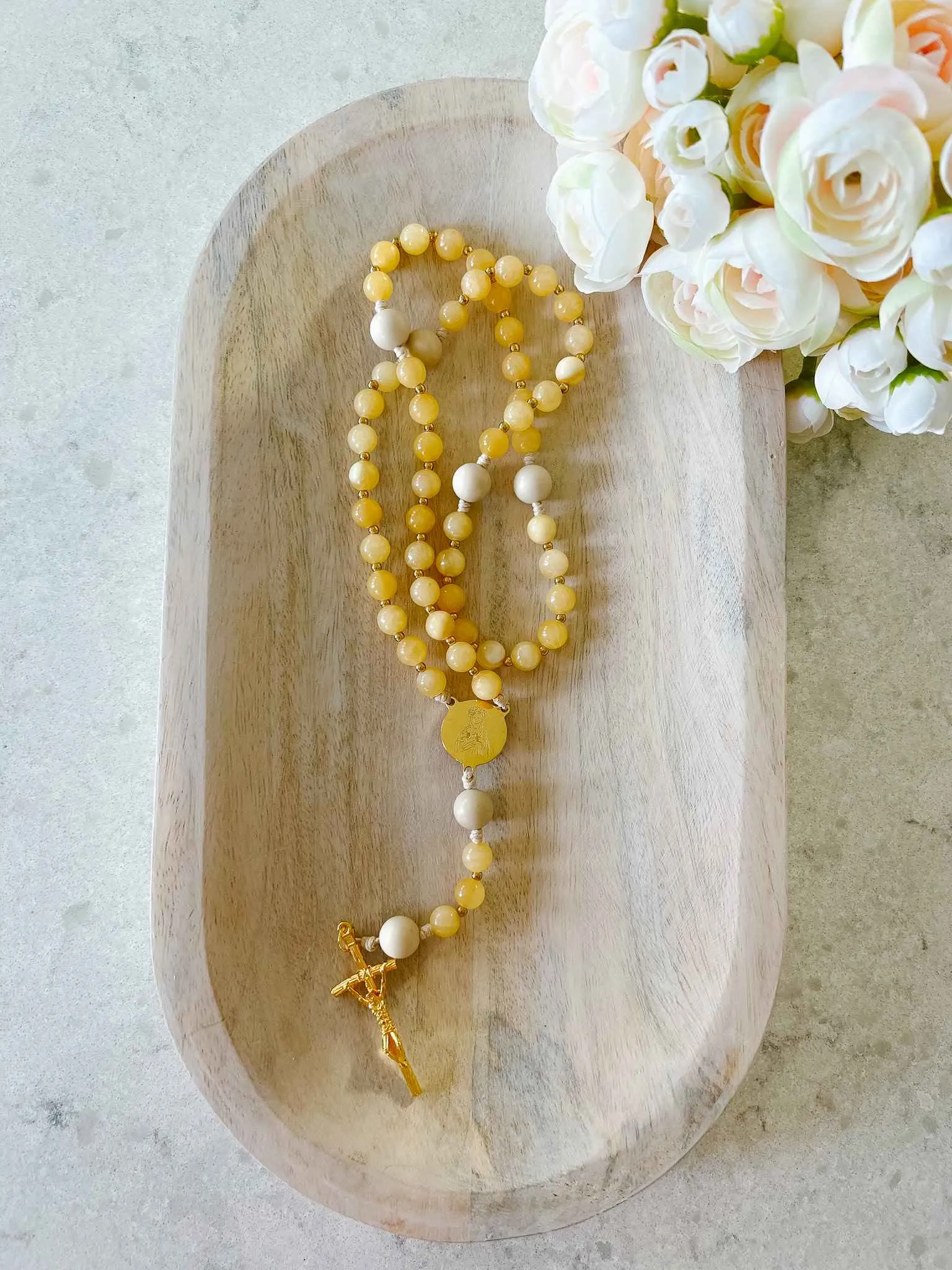 Marigold Rosary - Mary's Heavenly Glory
