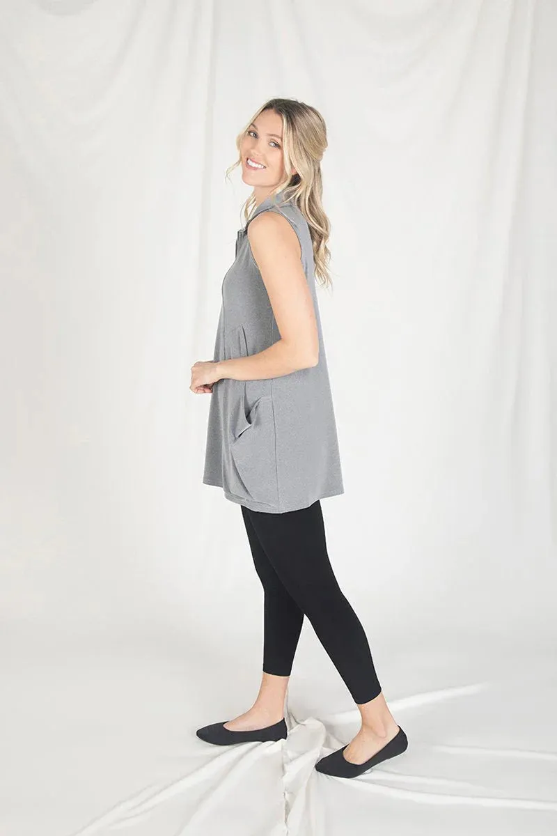 Sleeveless Double Take Tunic