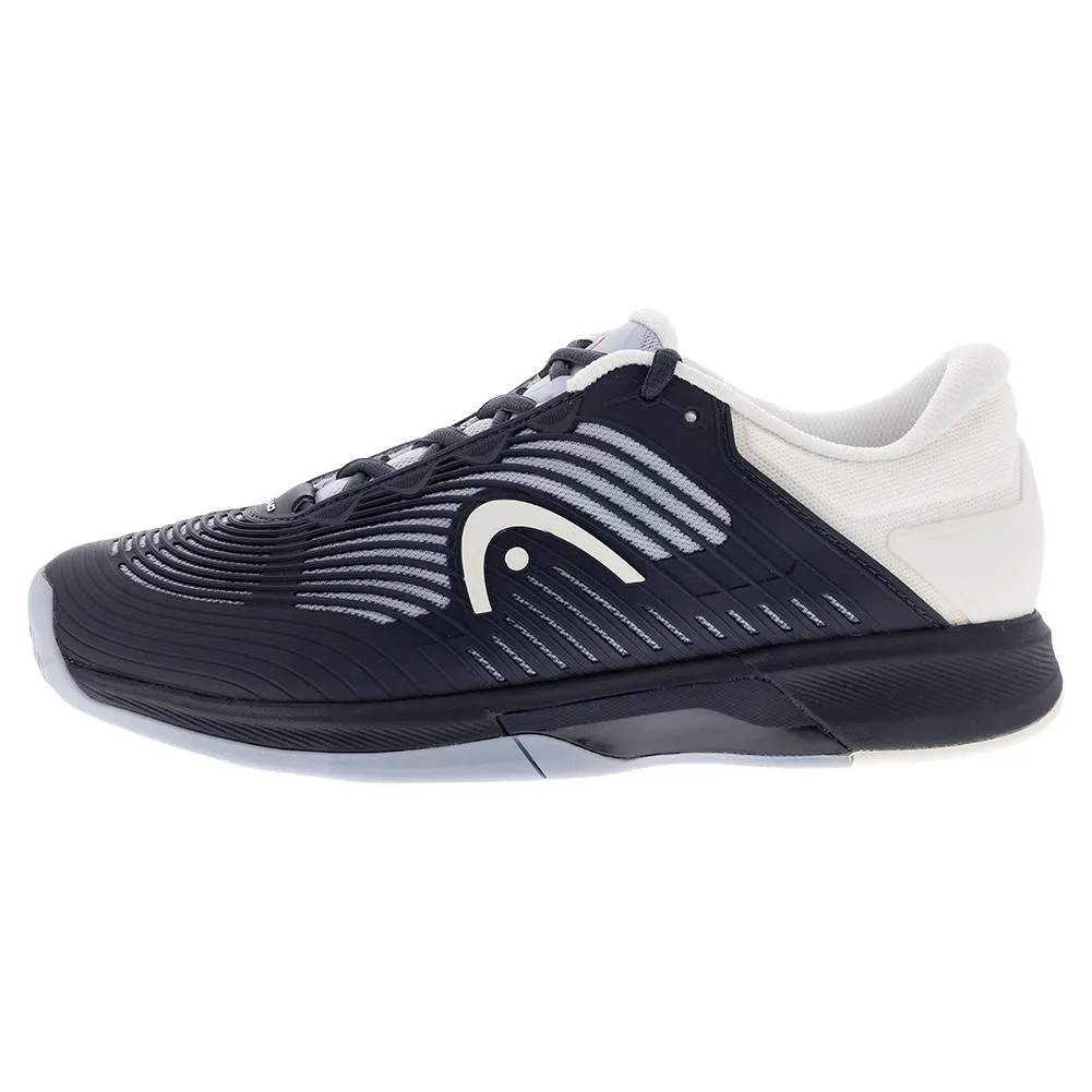 Women's Revolt Pro 4.5 Tennis Shoes Dark Blue and Light Blue